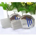 Stainless Steel Grooved Pins Lice Nit Louse Flea Tick Removing Comb With Three Anti Slip Insert