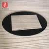 high quality 2mm cover glass with black color printing for Educational AI Robot Toy Assistant Intelligent Voice Story Machine