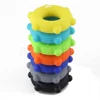 Silicone Elastic Gripper Hand Exerciser Grip Ring Strengthener Workout Set For Hand Finger Forearm Muscle Strength Training