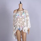 Summer casual fashion crochet sexy beach wear cover up clothes women
