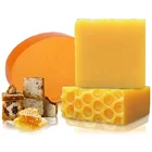 Free Sample Wholesale Bar Customized Homemade Honey Soap For Sale