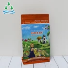 Promotional Recycle Retort Snack Packaging Flat Bottom Pouch With Zipper For Pet Food Bag