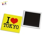 Wholesale souvenir tourist refrigerator tinplate magnet tin fridge magnet