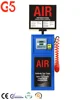 Good Quality Coin-Operated Digital Tyre Inflator with Air Compressor Inside Stainless Steel Cabinet