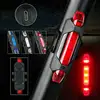 USB Rechargeable Taillight Safety Warning Front Rear Light led bike light