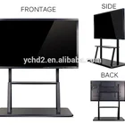 wall mounted display hd led glass and digital multiple interfaces smart TV for 70 inch