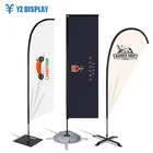Flying outdoor High quality Outdoor advertising Feather Flag