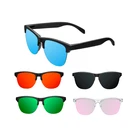 Men Wholesales Custom Sun Glasses Brand Colorful Promotional Italy Women Polarized Sunglasses
