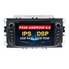 Mekede PX30 Android 9.0 IPS+DSP 4core Car DVD Player RDS Radio GPS For Ford Mondeo S-MAX Connect Focus 2 2008-2010 RK3266 system