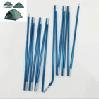 Accessory waterproof camping aluminum telescopic tent poles
