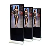 55'' UHD Double sided WiFi touch screen kiosk commercial TV advertising
