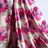 Reliable and useful polyester stain floral printed stain fabric for dress