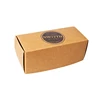 Carton White Hot Stamping Gold Cosmetic Tuck Flap Packaging With Ribbon Handle Silver Foil Ear Plugs Packing Paper Box