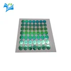 Laser hologram self adhesive tamper evident security labels sticker