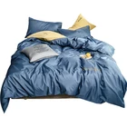 Factory best price solid silk cotton bedding article bedsheet set