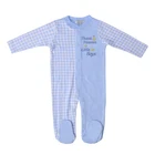 Factory direct girls clothing cardigan cute unicorn baby romper 100% cotton baby grower