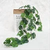 Ins style turtle leaf artificial hanging plant for wedding wall decoration