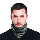 Multifunctional Seamless 100% Polyester Microfiber Azo Free Custom Logo Tube Fashion Scarf