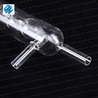 High temperature resistance clear water quartz glass cooling pipe heat pipe cooling