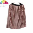 Exported good quality latest fashion children polyester skirt for girls