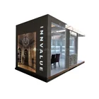 New style promotion indoor outdoor exhibition stand wooden booth