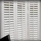 2019 Wooden Color Security China Window Shutters From Zhejiang