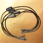 garment accessories customized hang swing tags seals, plastic swing tag string