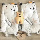 2019 new style baby mat playmat rabbit Organic Cotton Baby Thicker Crawling Kids Rugs Toy Holding Blanket