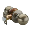 Factory Supply lron Antique brass Round Cylindrical Door Knob Locks