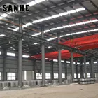 Prefab high rise light modular industrial steel fabrication structure building warehouse