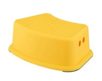 CHEAP HOT SALE child PP colorful anti-skid bathroom plastic foot bathroom step stool non-slip