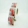 QYMN Brand Frozen Food Sticker Material Frozen Food Label for selling