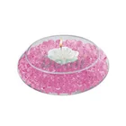 12 colors crystal soil beads and aroma gel air freshener