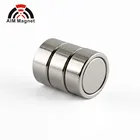 Super 20mm*20mm neodymium magnet with mu-metal magnetic shield