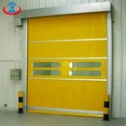 electric quick open shutter roll up door for PVC