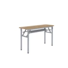 Modern foldable training table folding metal legs conference table office desk