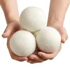 Wool Dryer Ball Laundry Ball 100% New Zealand Organic Eco-Friendly White 7cm Wool Balls