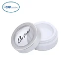 Single color makeup empty plastic eyeshadow case palette custom cosmetic packaging