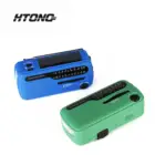 Solar Rechargeable Emergency Hand Crank Powered AM/FM Radio with LED Flashlight Alerted and Cell Phone Charger
