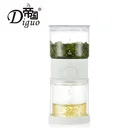 2019 Hot Selling 200ml Portable White Color Pyrex Glass Pour Over Coffee Hot Cold Brew Tea And Coffee Maker