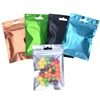 plain color resealable mylar foil printed plastic zip lock bag for spice 1g 3.5g 4g 5g 10g