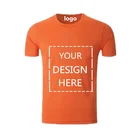 Summer Fashion Personality Print / Screen Printing / Embroidery T-shirt Custom And Label Free T-shirt
