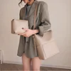 2019 Fashion chic pu leather handbag cute wide strap crossbody bag nice quality fashion handbag for women