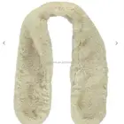 fur scarf fake leather scarf rabbit fur neck scarf ladies