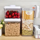 BPA Free Portable One button Seal No Odor Milk Powder Airtight Food Container