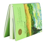 New design laminated folding brochure printing
