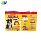 custom print stand up pouch aluminium foil pouches in food bags pet food