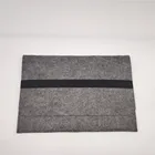 Simple style felt clutch bag with customized logo