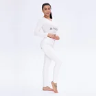 Melody HWWK Royal wolf ladies white casual pants trousers wholesale cotton yoga pants leggings fitness petite pants
