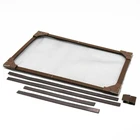 Hot Sell Aluminum And Magnet Frame Diy Magnetic Mosquito Insect Fiberglass Screen Window